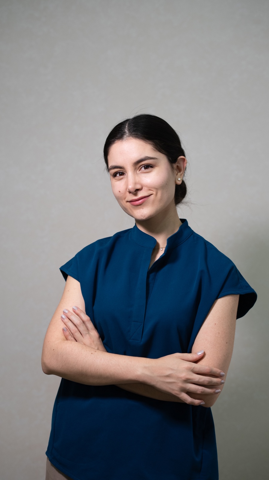 Retrato clínico de la doctora